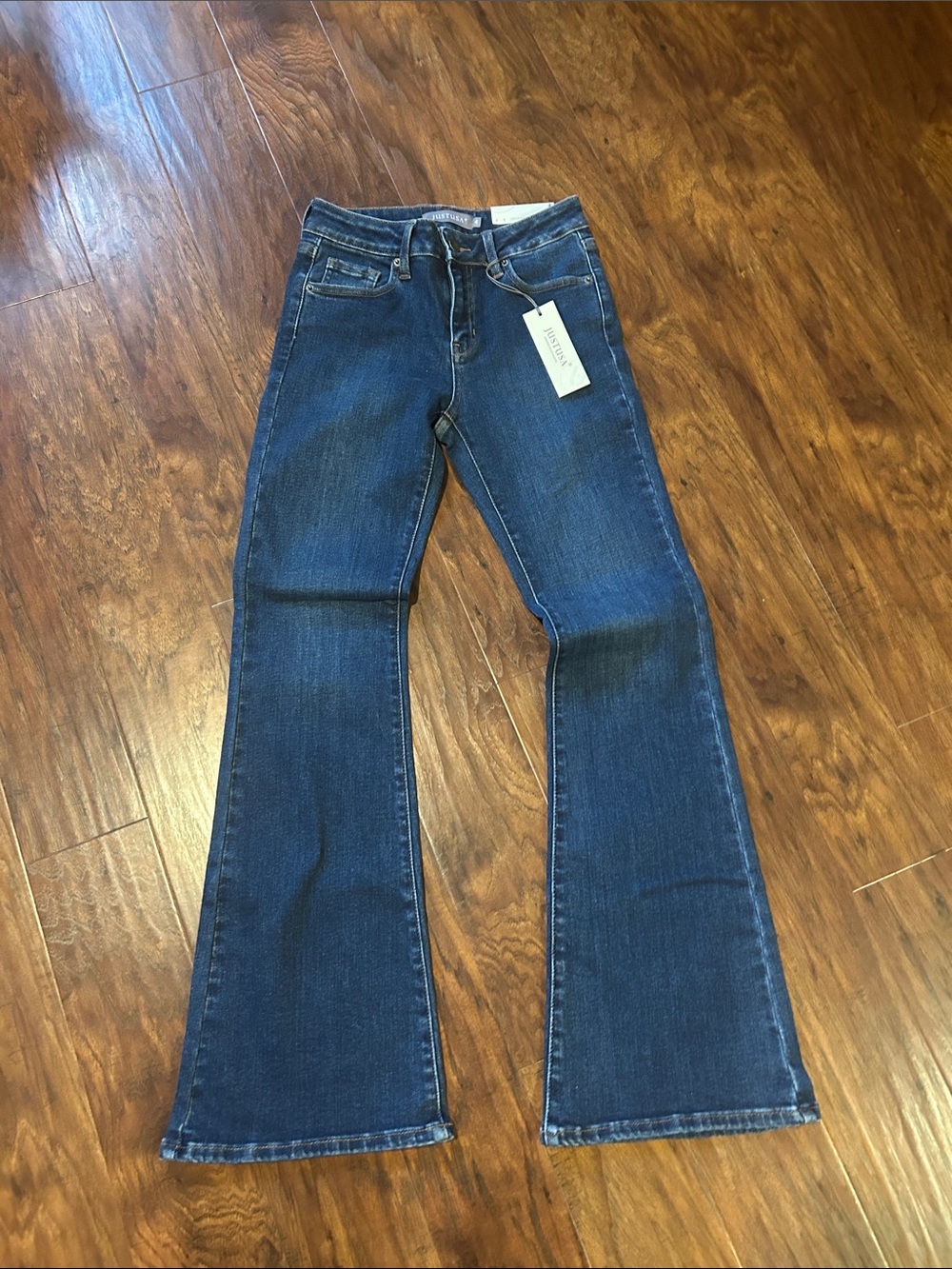 Midrise Boot Cut Johanna Jeans by Just USA